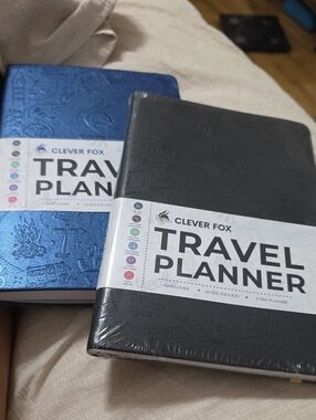 2 Travel Planner   Clever Fox. New, 1 Still In Plastic